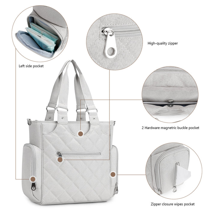 All-In-One Wickeltasche mit Multifunktionalem Zubehör Karnz