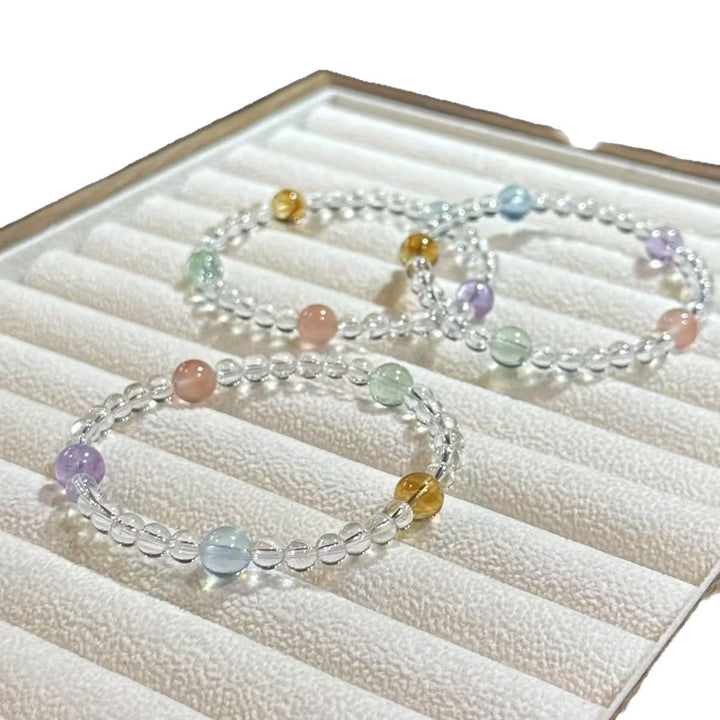 Verstellbares Edelstein-Stretch-Armband Karnz
