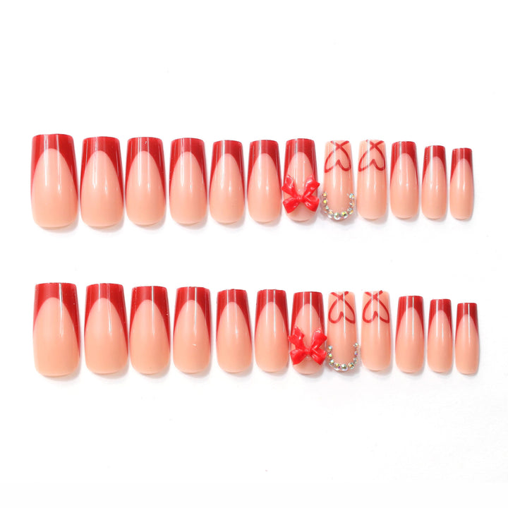 Elegante dekorative Acryl-Nagelkunstverlängerungen Karnz