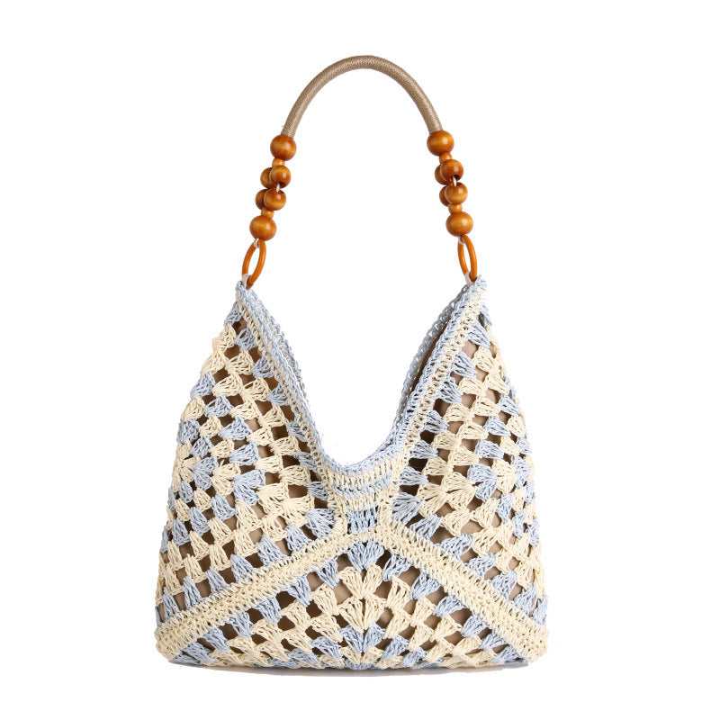 WoChic Boho Häkelhandtasche Karnz