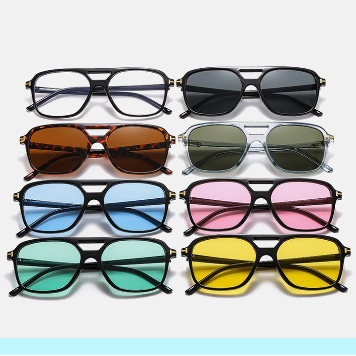 Damen Sonnenbrille mit elegantem, transparentem Design Karnz