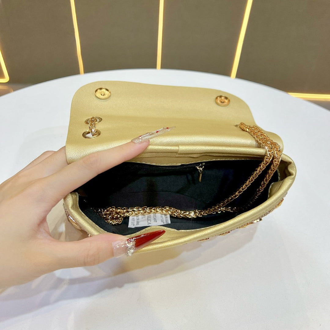 Glamorous Ketten-Verbund Abend-Clutch