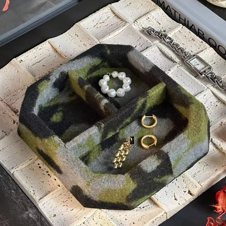 Dekorative hexagonale Aufbewahrungsplatte