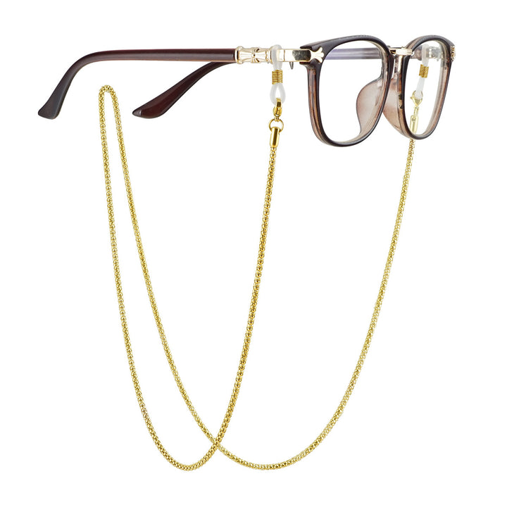Premium Metall Brille Kette Karnz