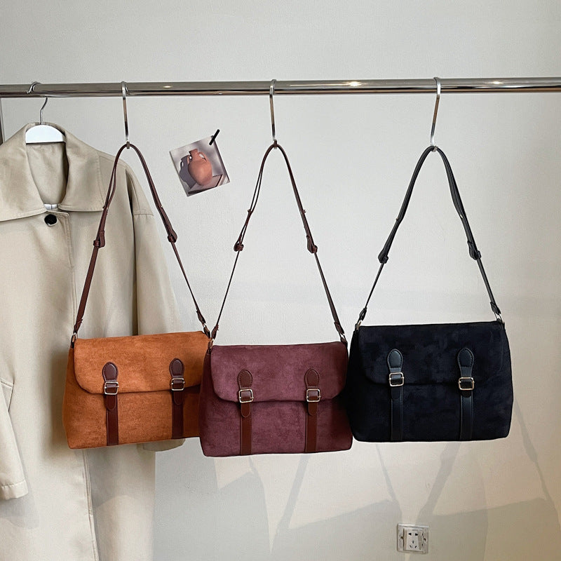 WoChic Vintage-Style Umhängetasche Karnz