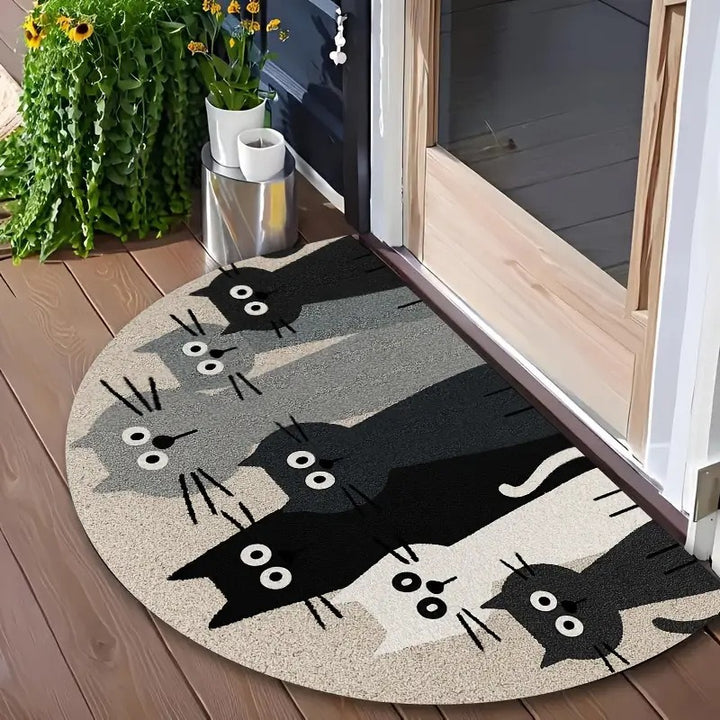 Katzen-Themen Dekorativer Türmatte