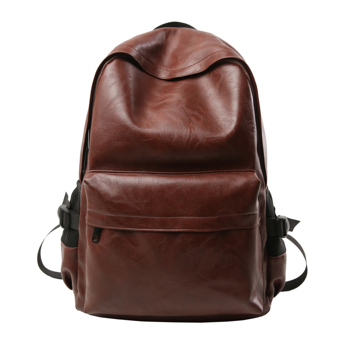 Stylischer lässiger Leder-Rucksack