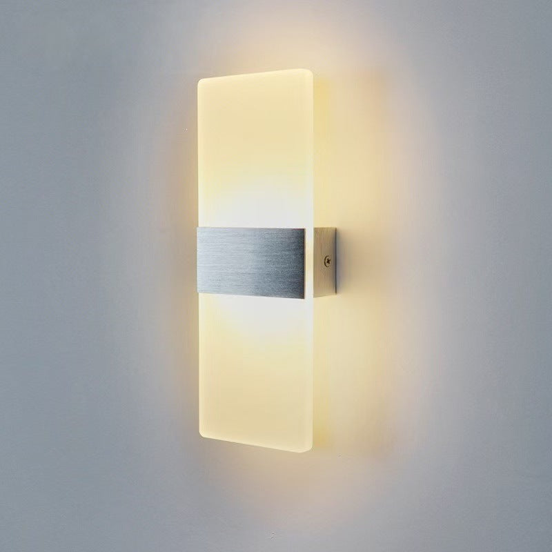 Moderne LED Wandleuchtenfassung