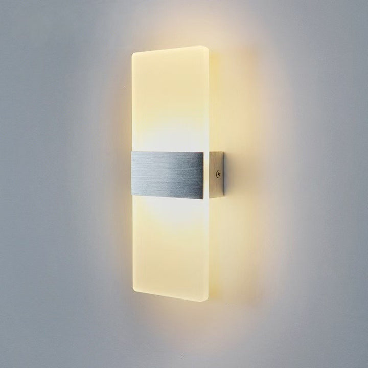 Moderne LED Wandleuchtenfassung