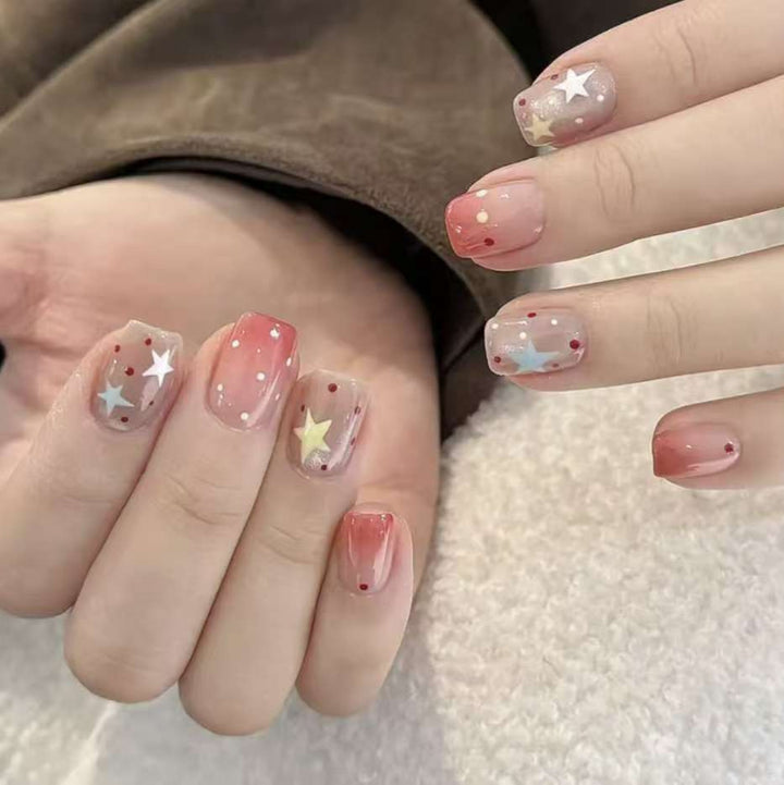 Verspielt Themen Press-On Nagelset Karnz