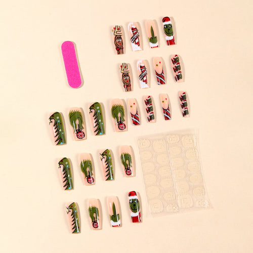 Weihnachts-Themen 3D Nagelkunst Set Karnz
