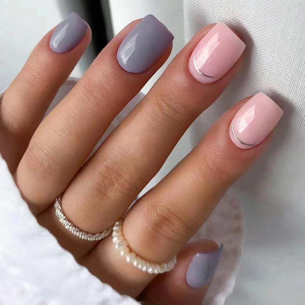 Stylisches Nagelkunstdesign