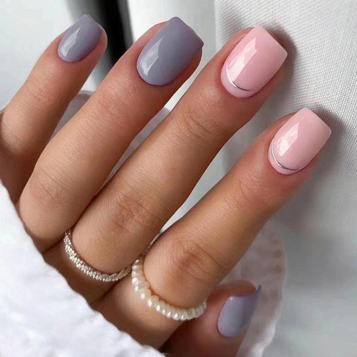 Stylisches Nagelkunstdesign
