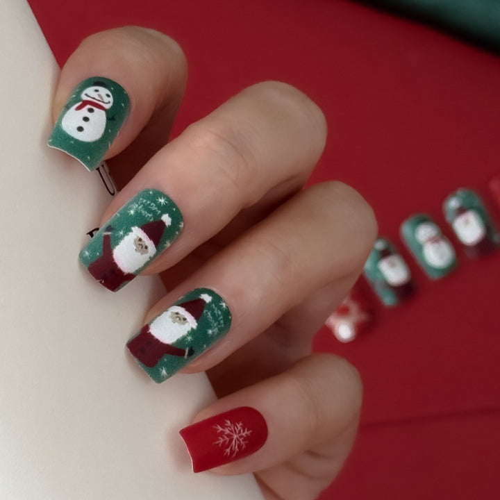 Weihnachtskunstnägel Karnz