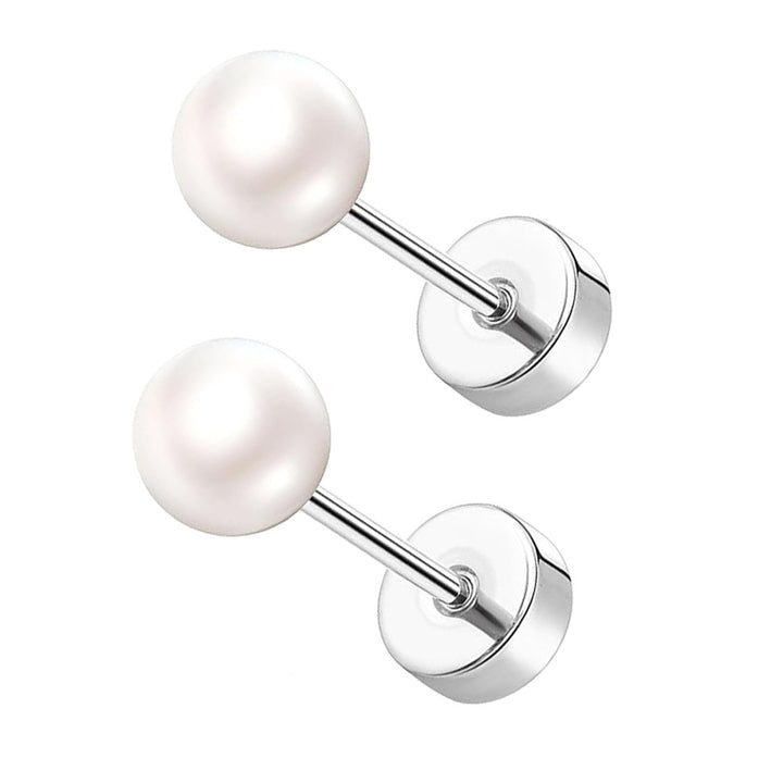 Elegante Perlen Ohrstecker Karnz