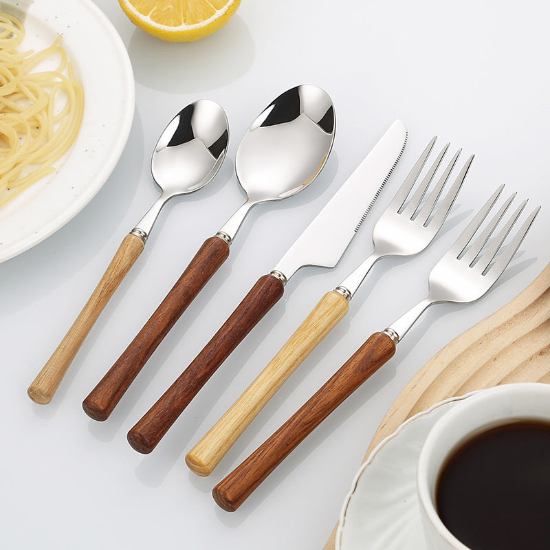 Eleganter Esslöffel mit Ergonomischem Holzgriff Karnz