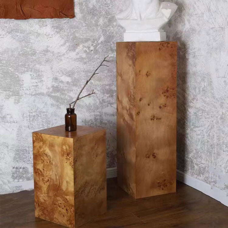 Moderner dekorativer Holzspeicher-Schrank
