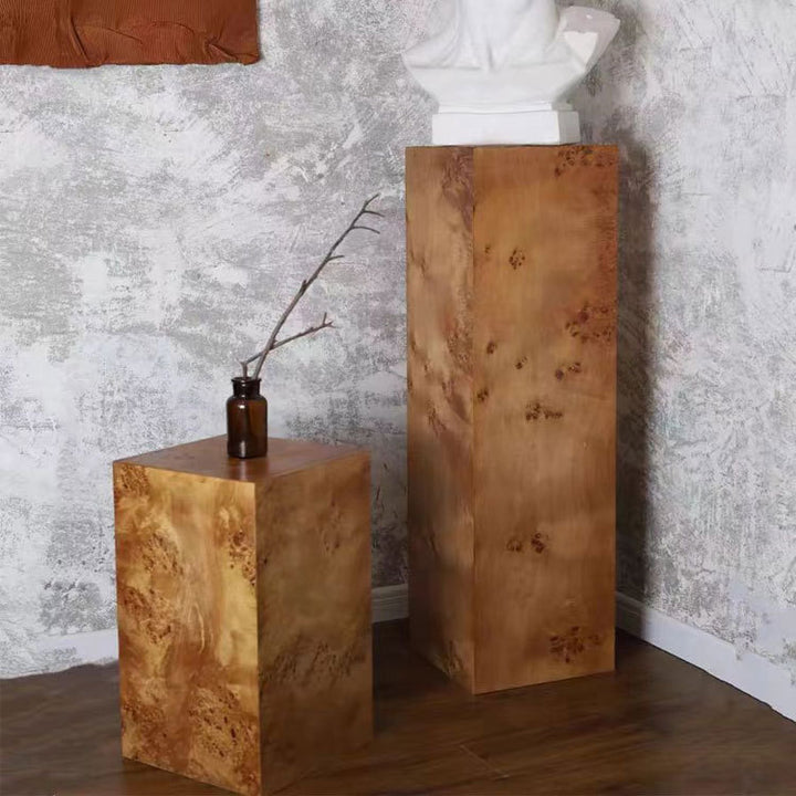 Moderner dekorativer Holzspeicher-Schrank