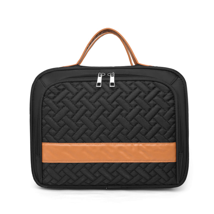 Elegante gesteppte Aktentasche Karnz
