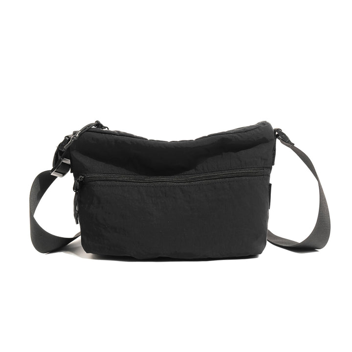 Kompakte Crossbody-Tasche mit mehreren Reißverschlussfächern Karnz