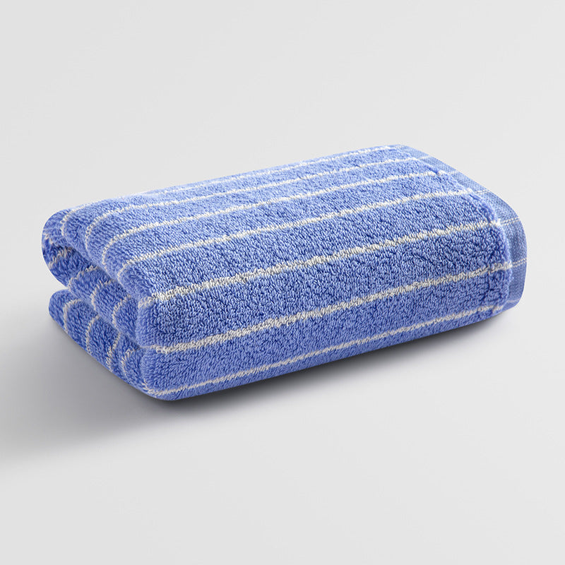 Damen Velours-Badetuch mit gestreiftem Design Karnz