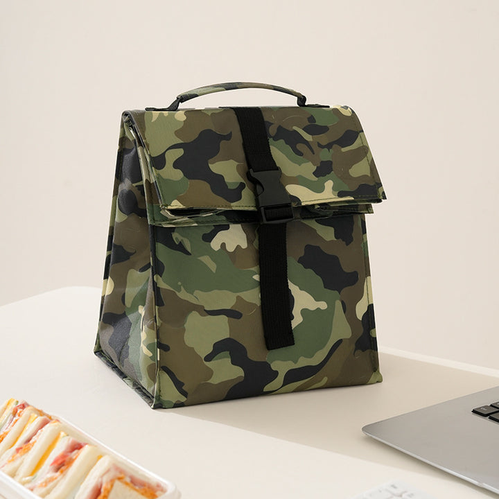 Isolierte Camouflage-Lunch-Tasche Karnz