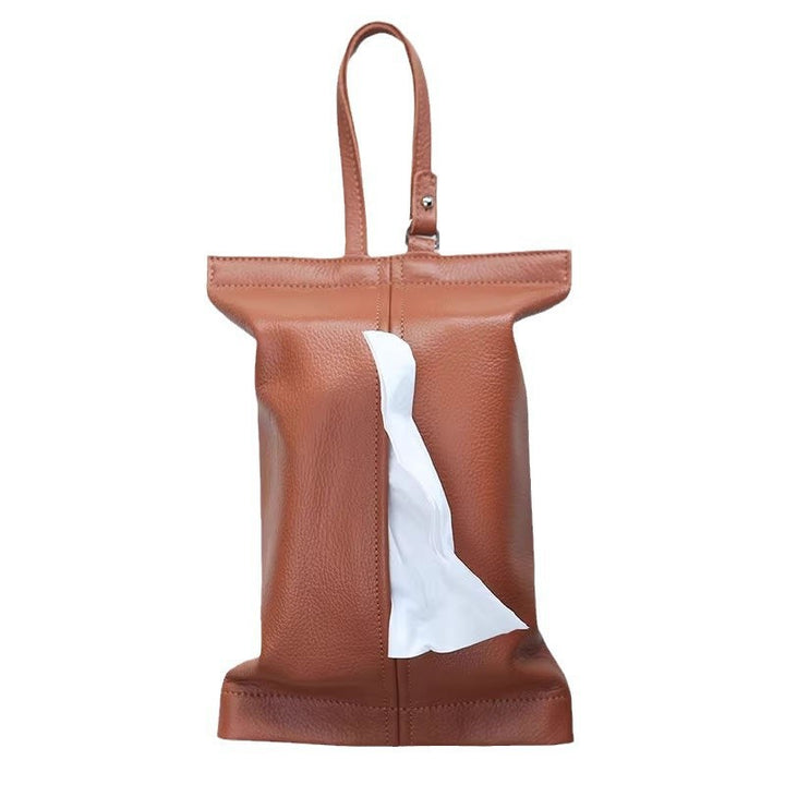 Stylischer Leder Taschentuchhalter Karnz