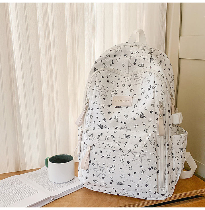 Sternendruck Schul-Rucksack