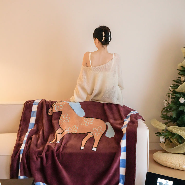 Kuscheldecke für Sofa