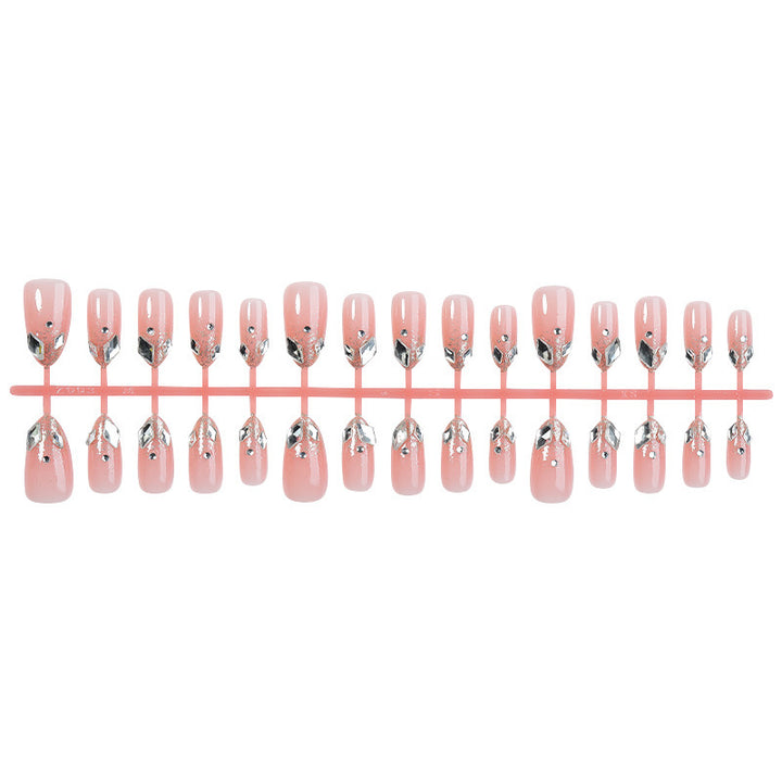 Kunstnagelset mit elegantem Glitzer-Design Karnz