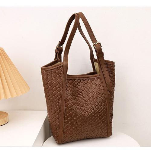 Minimalistische Zip-Top Handtasche Karnz
