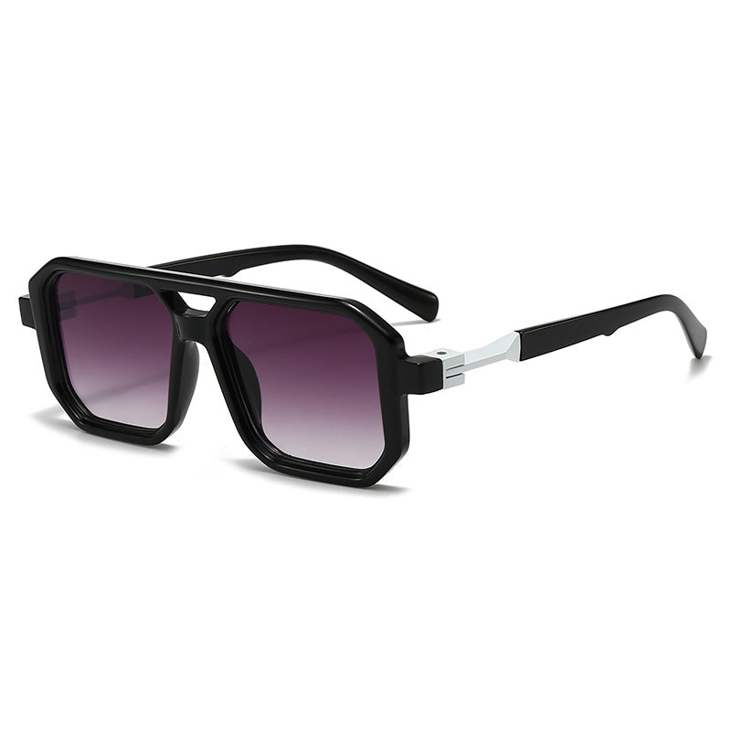 Damen stilvolle oversized Sonnenbrille mit geometrischem Rahmen Karnz
