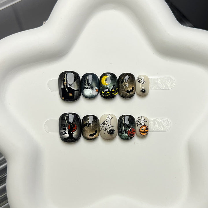 Themen Halloween Press-On Nagel Set