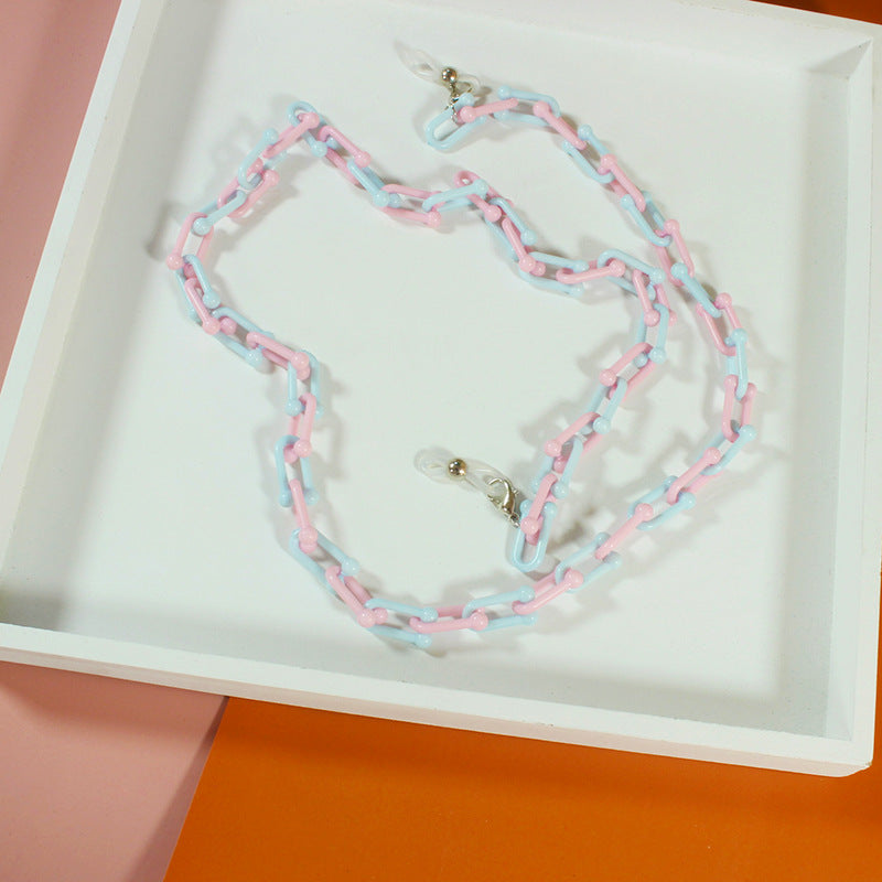 Modische Brillenhalterkette Aus Acryl Karnz