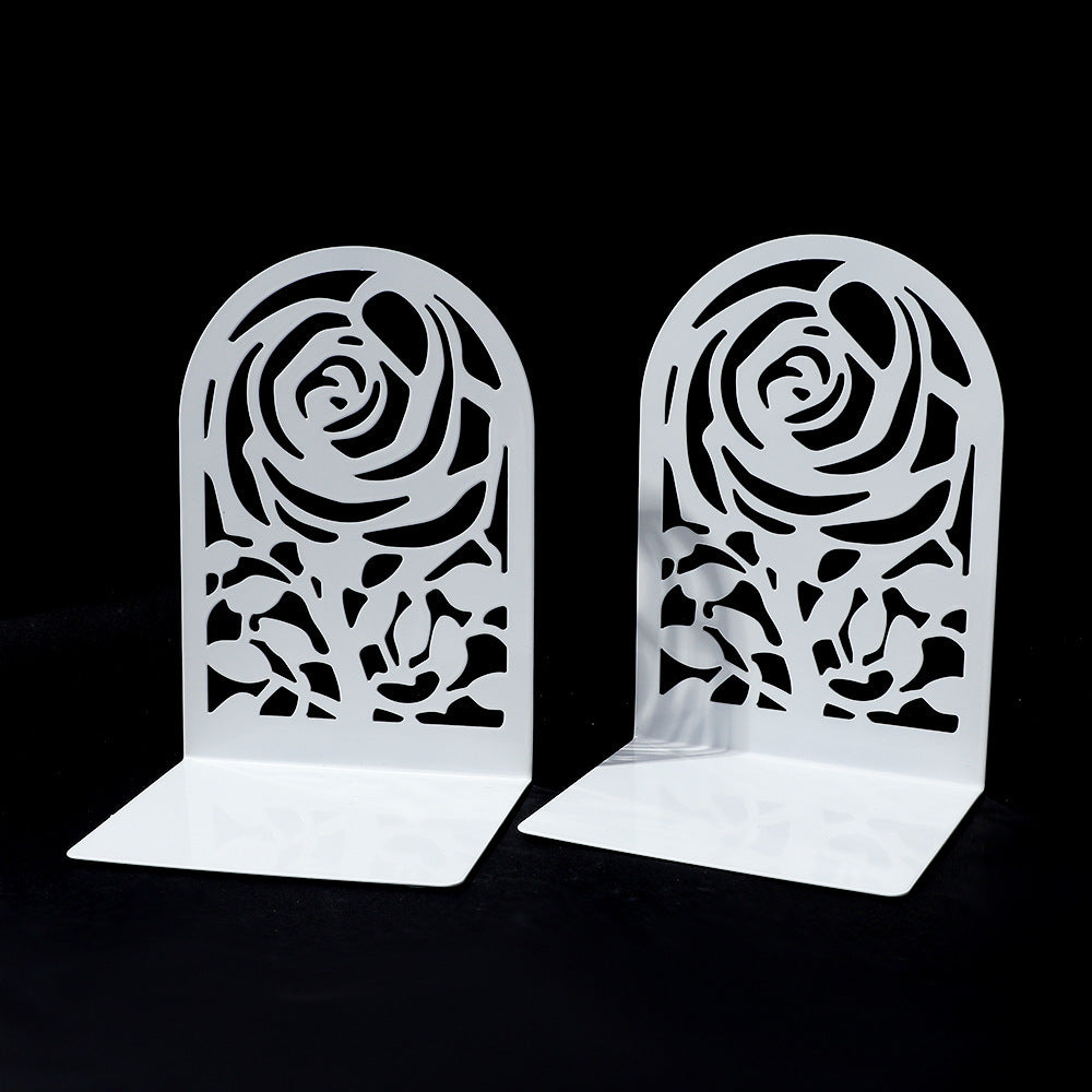 Künstlerisches Blumenbuchstützen-Set