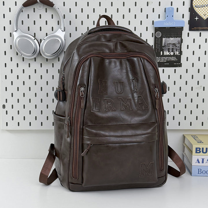 Premium Leder Rucksack Karnz