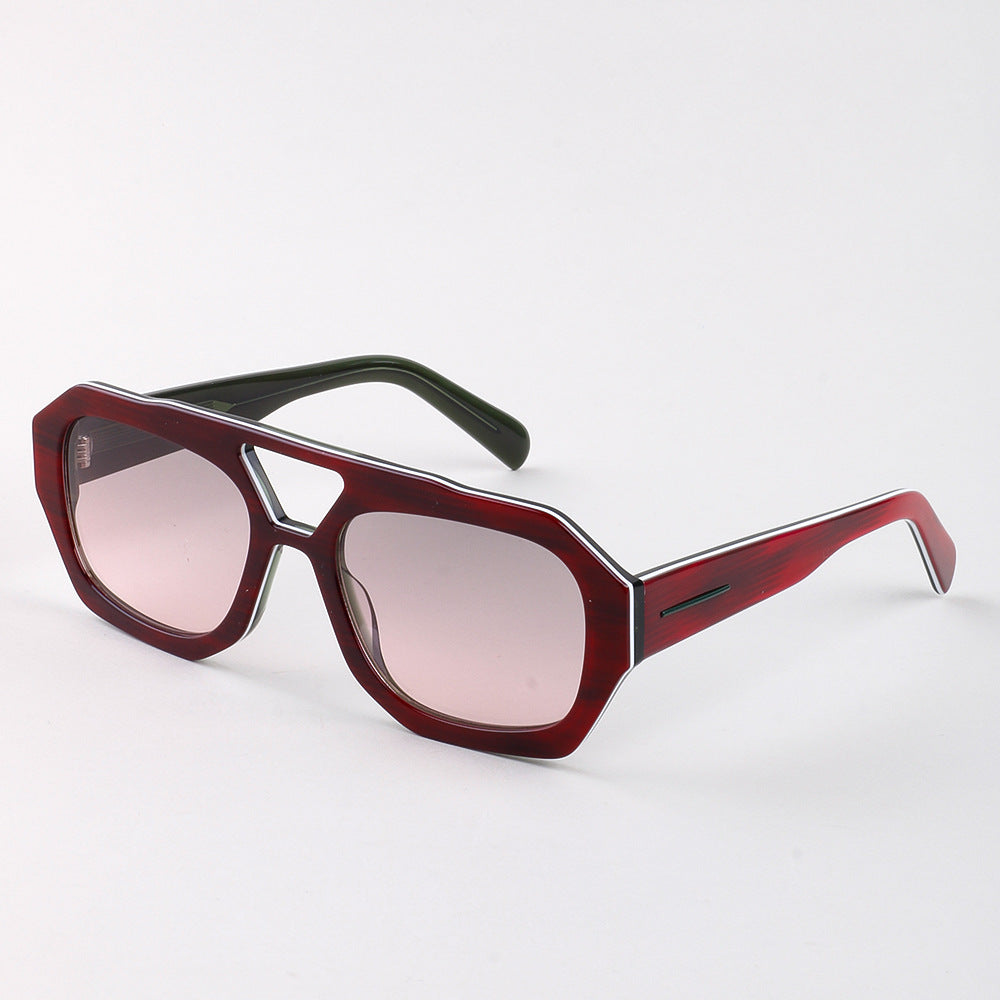 Damen trendige Sonnenbrille im modernen Rahmen-Design Karnz