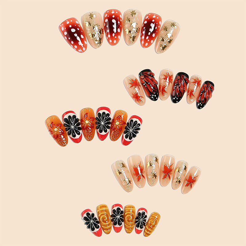 Elegantes Kunstnageldesign Set Karnz