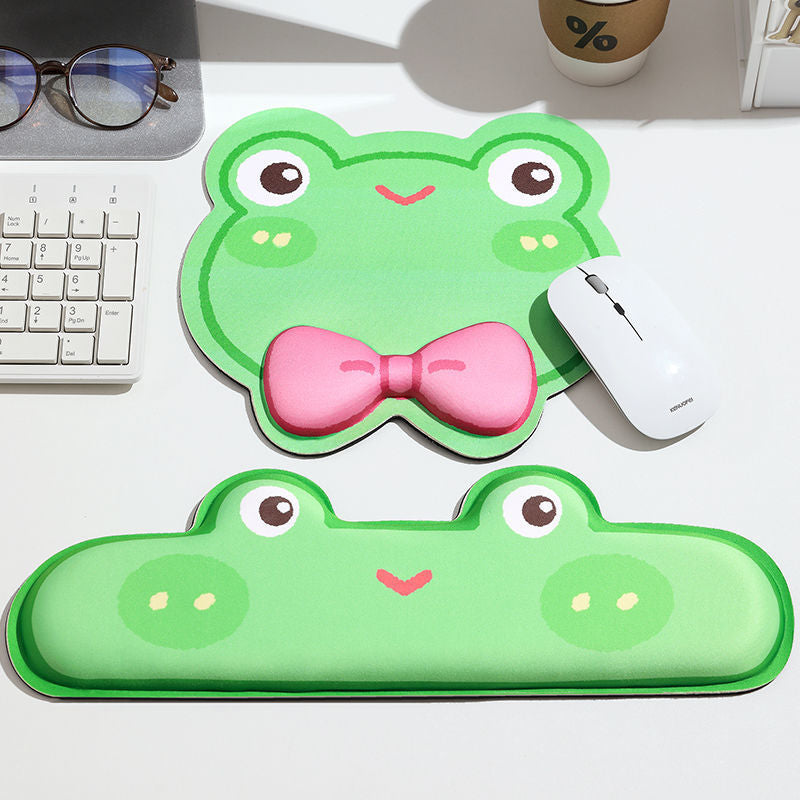 Spaß-Themen-Frosch-Design-Mauspad-Set