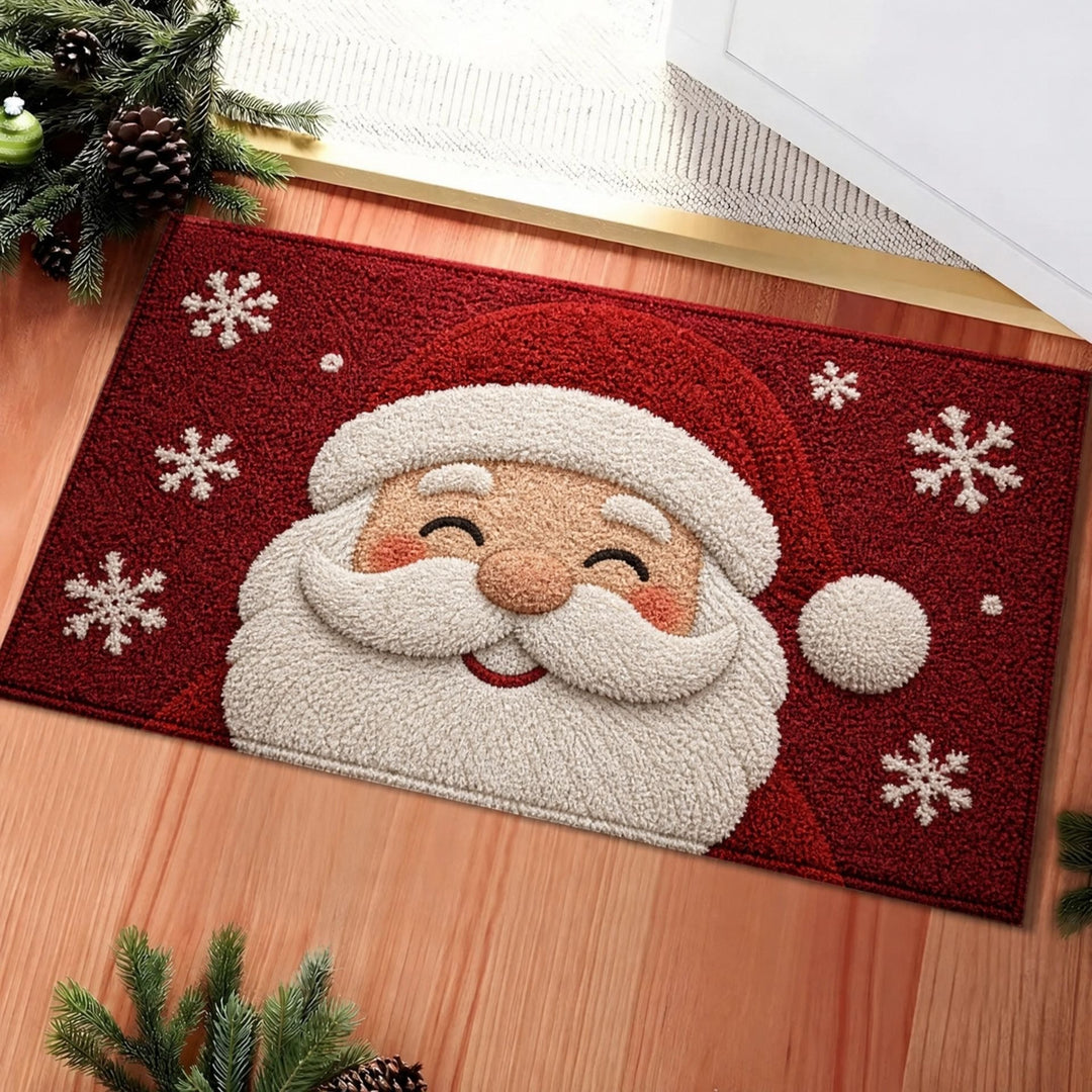 Festliche Weihnachtsfigur Fußmatte Karnz