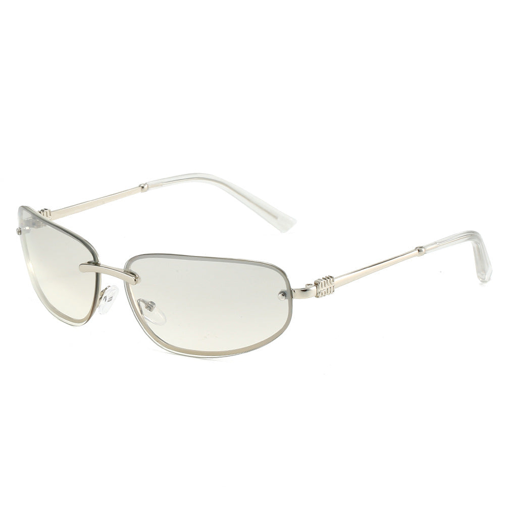 Luxuriöse Vintage-inspirierte Gradient-Sonnenbrille Karnz