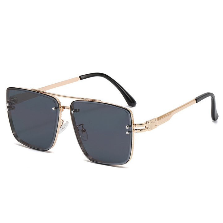Damen Elegante Oversize-Sonnenbrille mit gradienten Gläsern und auffälligem Rahmen Karnz
