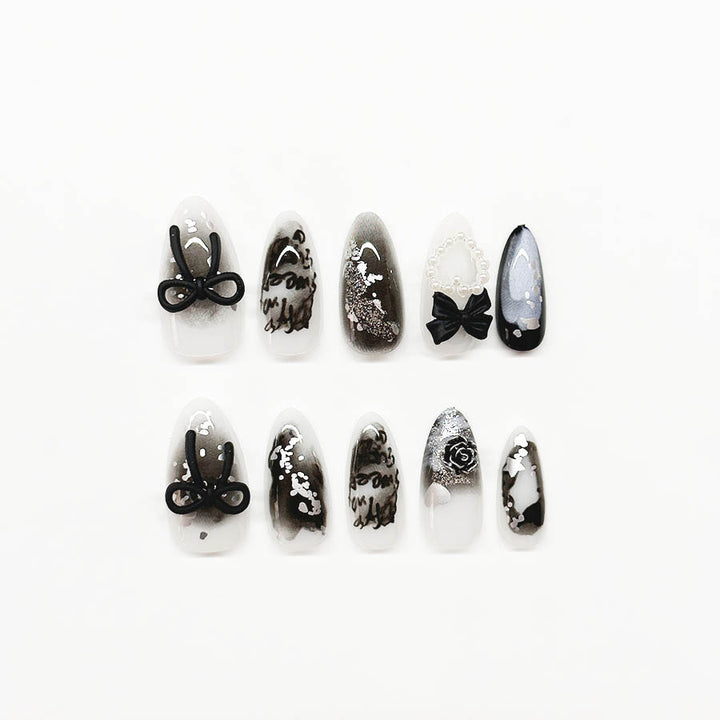 Künstlerische Multi-Design Nagelverstärkungen Karnz