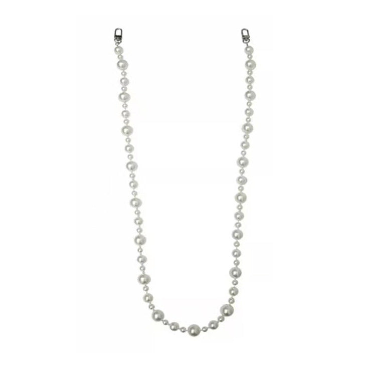 Damen elegante Perlenbesetzte Brillen Kette Karnz