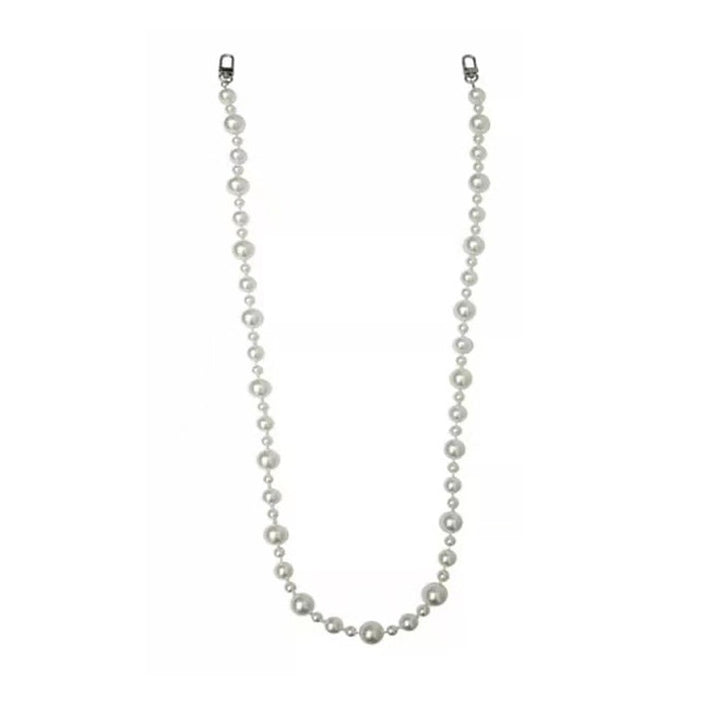 Damen elegante Perlenbesetzte Brillen Kette Karnz