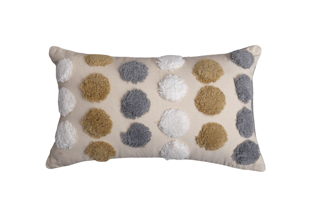 Flauschige Textur Streifen Kissen