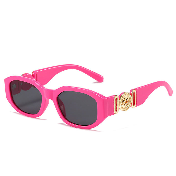 Statement Übergröße Geometrische Sonnenbrille Karnz