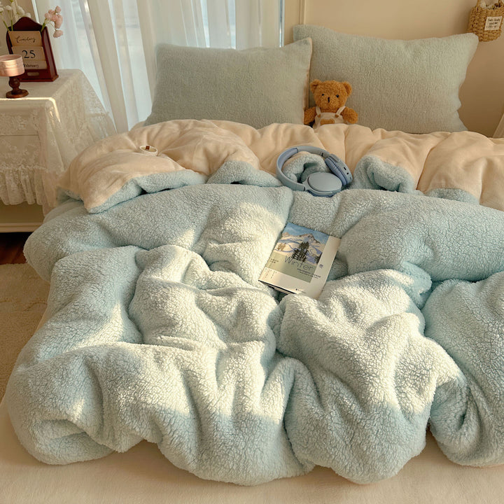 Plüsch Sherpa Wurfdecke