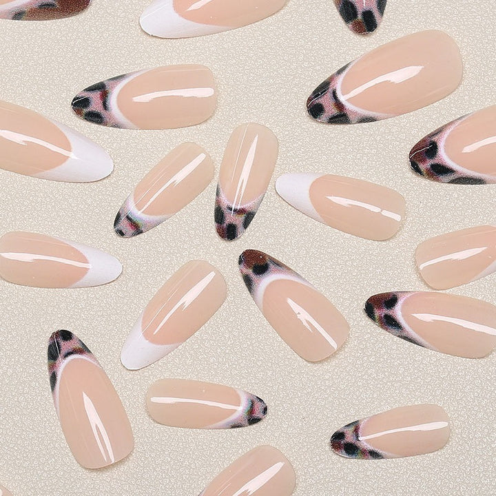 Chic Tiered Animal Print Press-On Nail Set