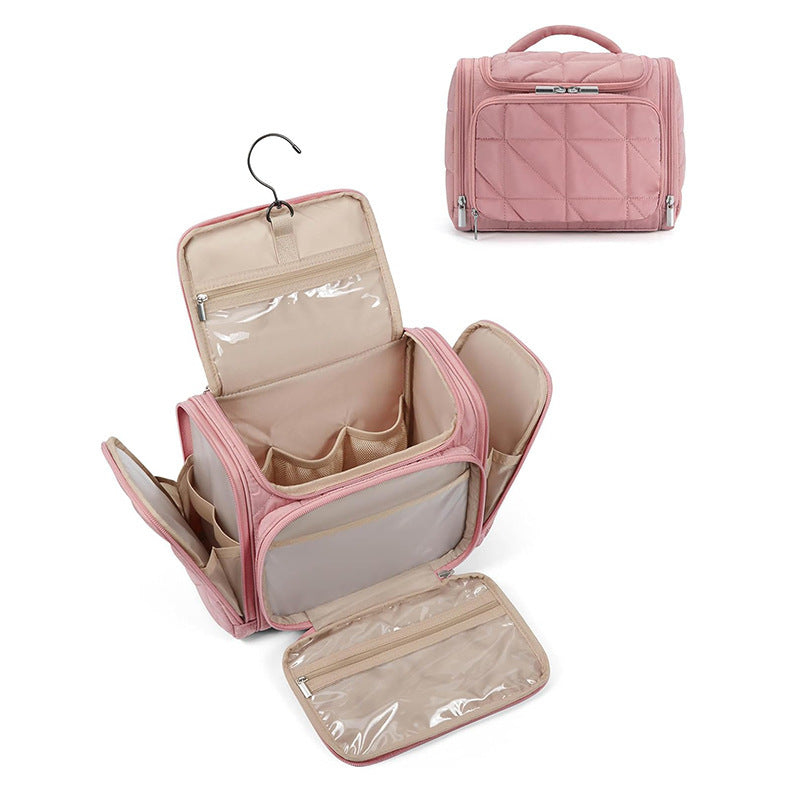 Hochwertige Kosmetik-Organizer Tasche mit Abnehmbaren Fächern Karnz